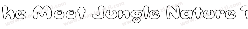 he Moot Jungle Nature Typeface字体转换